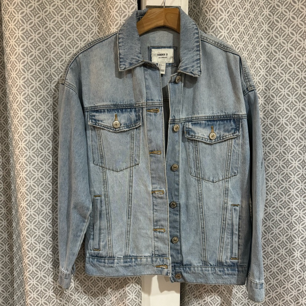 Forever 21 Oversized Denim Jacket
